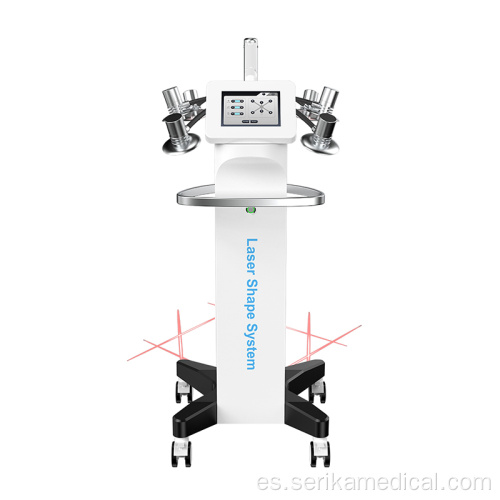 Máquina de adelgazamiento láser de longitud de onda no invasiva 6d 635nm